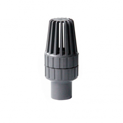 V&aacute;lvula pie pvc roscada 